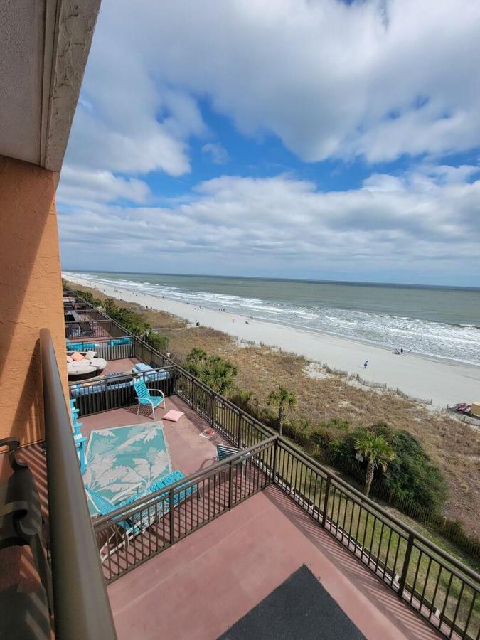 Direct Oceanfront Suite Caravelle Resort 615 Sleeps 4 Guests Myrtle Beach Exterior foto