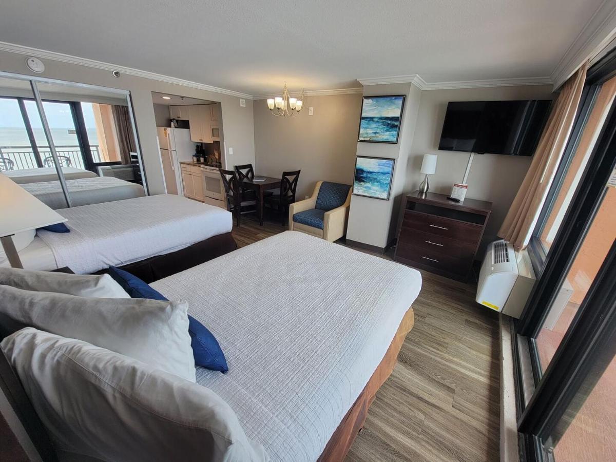 Direct Oceanfront Suite Caravelle Resort 615 Sleeps 4 Guests Myrtle Beach Exterior foto