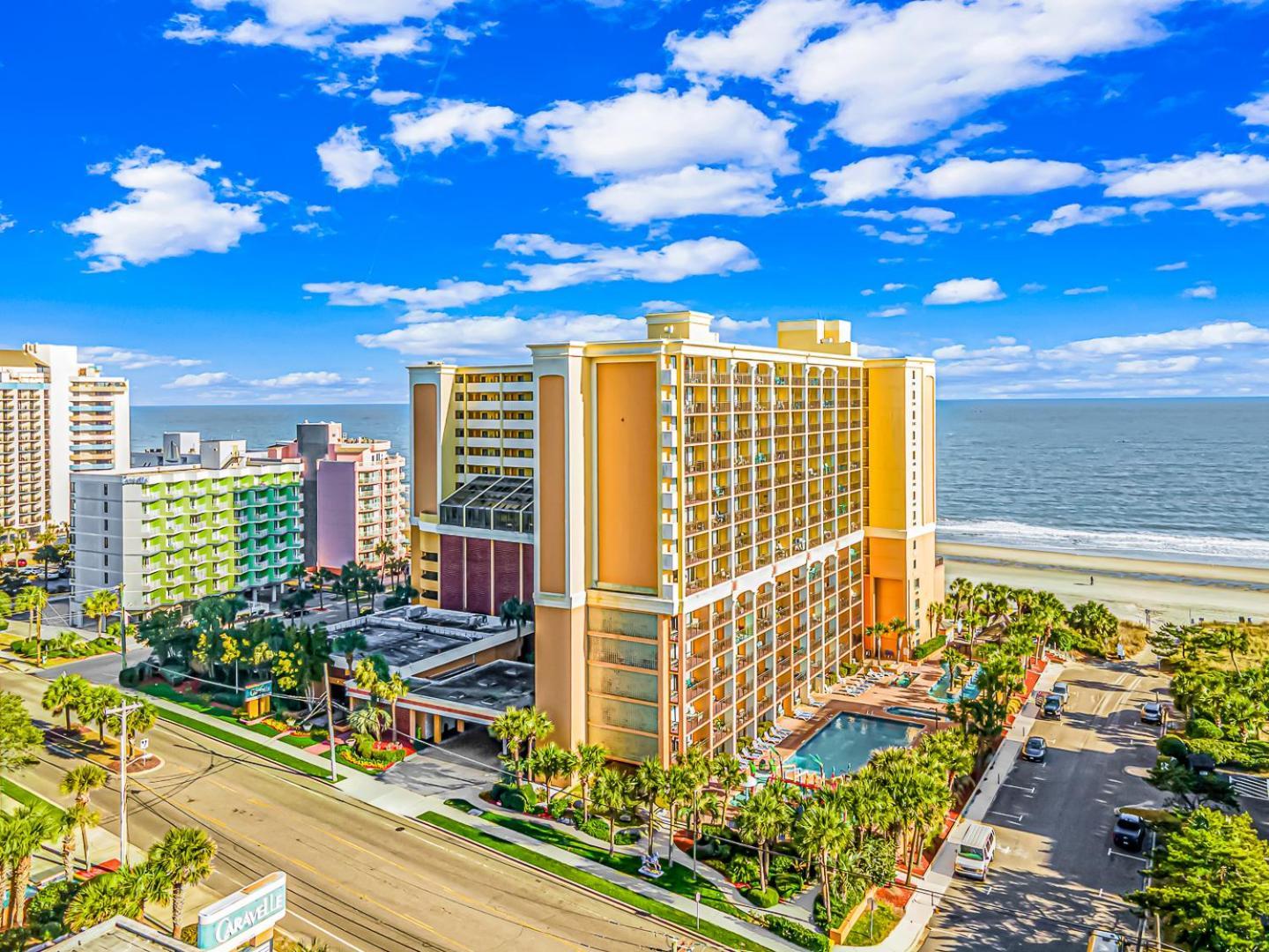 Direct Oceanfront Suite Caravelle Resort 615 Sleeps 4 Guests Myrtle Beach Exterior foto