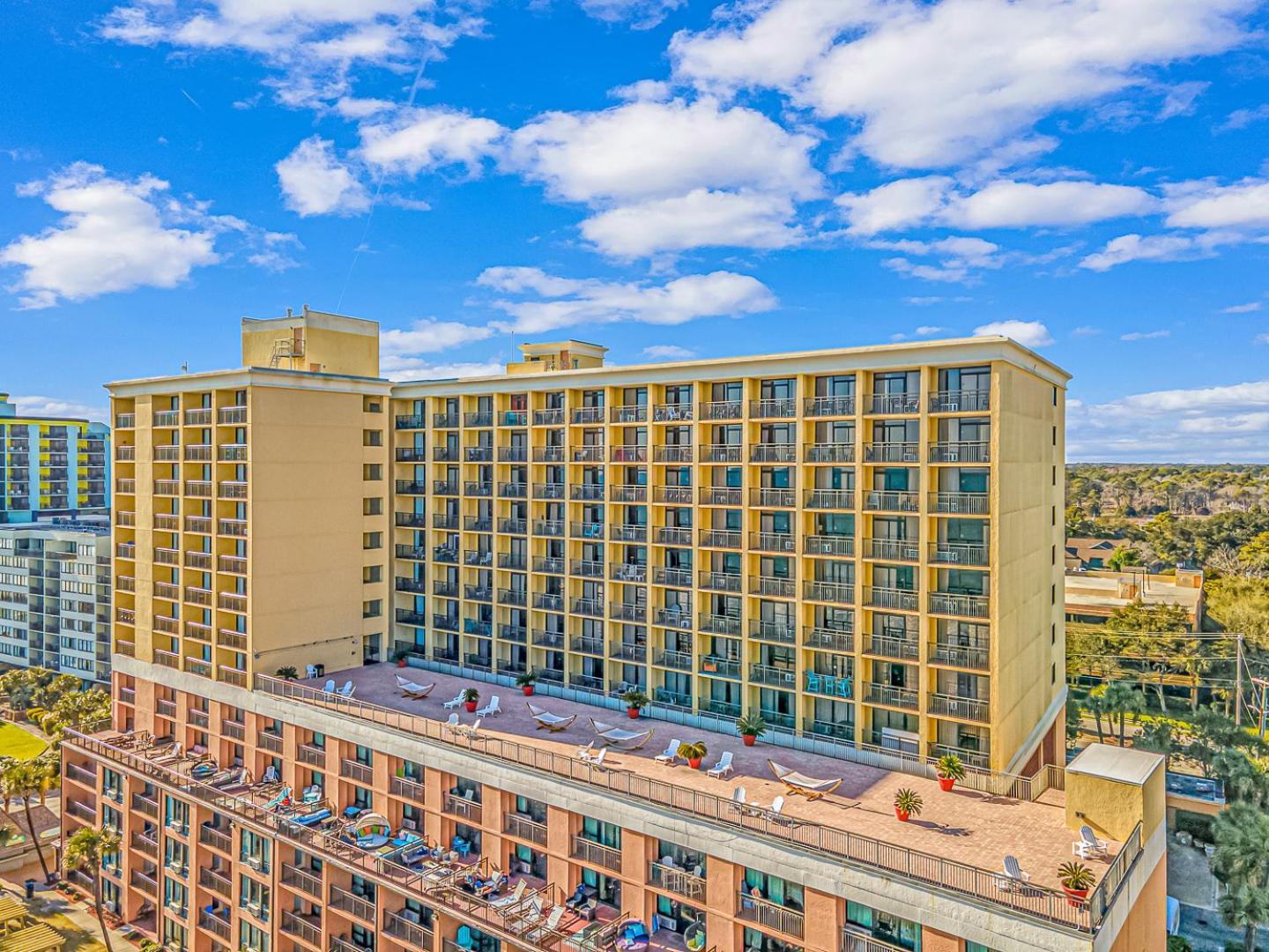 Direct Oceanfront Suite Caravelle Resort 615 Sleeps 4 Guests Myrtle Beach Exterior foto